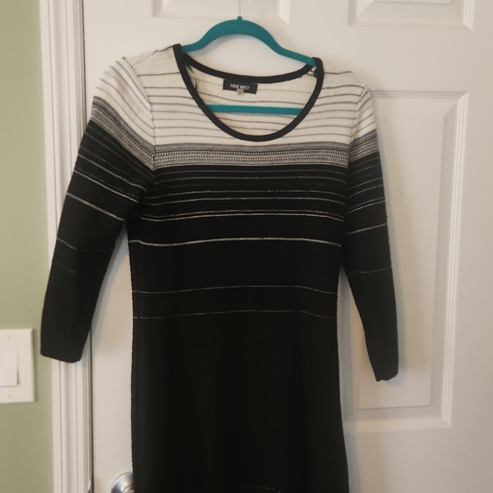 Nine west sweater dress size small